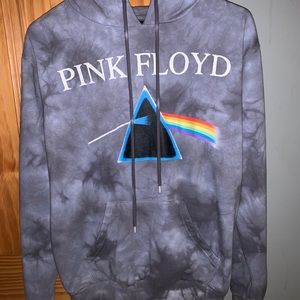 Oversized Pink Floyd Hoodie: size XS